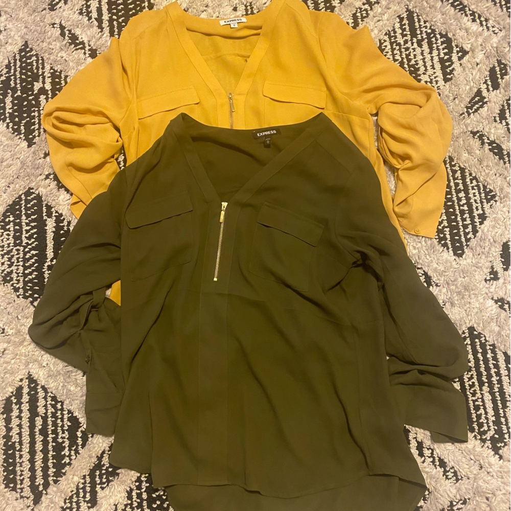 Two Express blouses